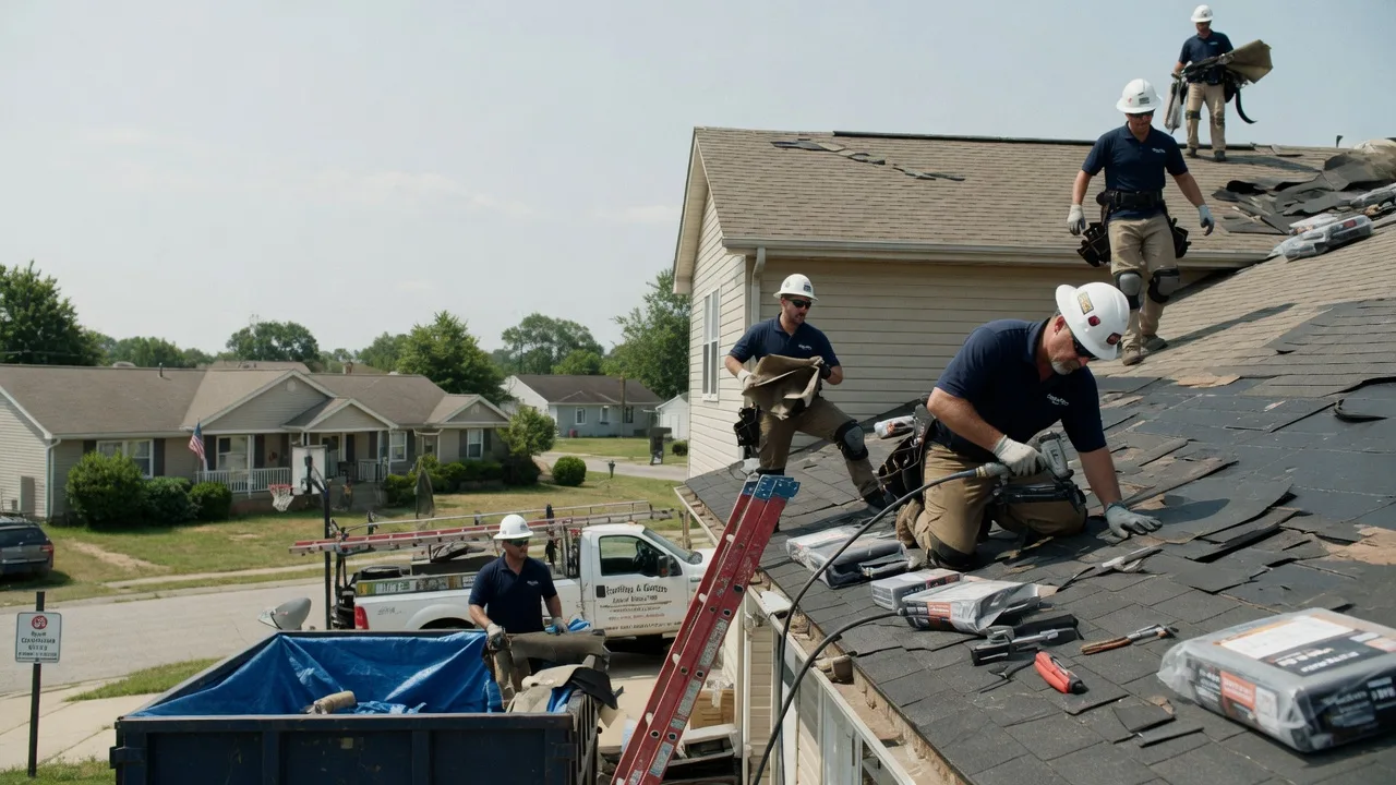 Roof Replacement in Fairmount, IL near me